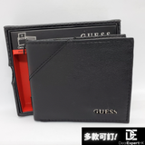 【接受預訂】Guess 防RFID 男裝真皮銀包 附送禮盒