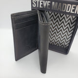 【現貨多色】Steve Madden 防RFID款 男裝真皮銀包 附送禮盒