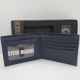 【現貨】Steve Madden Gift Set 防RFID款 男裝銀包鑰匙鏈套裝 附送禮盒