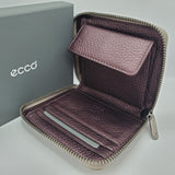 【現貨】ECCO Women's Leather Zip Wallet 女裝真皮銀包