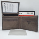 【現貨】GUESS 防RFID款 男裝真皮銀包 附送禮盒