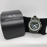 【現貨】Armani Exchange Quartz Watch 男裝矽膠帶手錶 AX1346