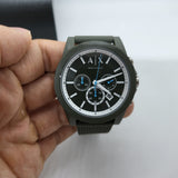 【現貨】Armani Exchange Quartz Watch 男裝矽膠帶手錶 AX1346