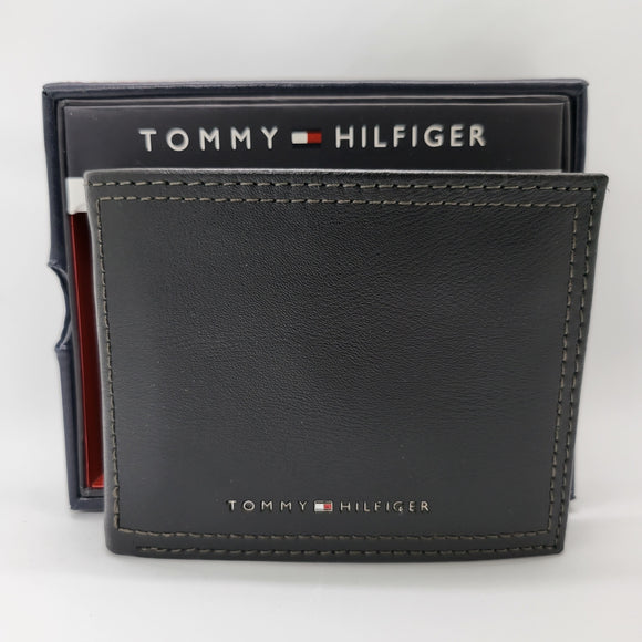 【現貨多色】Tommy Hilfiger 防RFID 男裝真皮銀包 附送禮盒