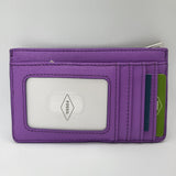 【現貨多色】Fossil Women's Leather Zip Wallet 女裝真皮銀包