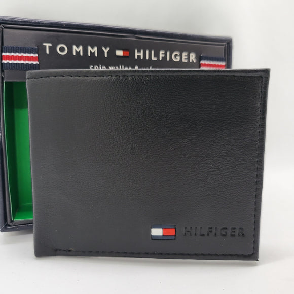 【現貨】Tommy Hilfiger 男裝真皮散紙位銀包 附送禮盒