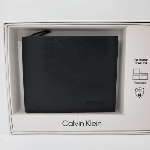 【現貨】﻿Calvin Klein 防RFID 男裝真皮銀包 附送禮盒