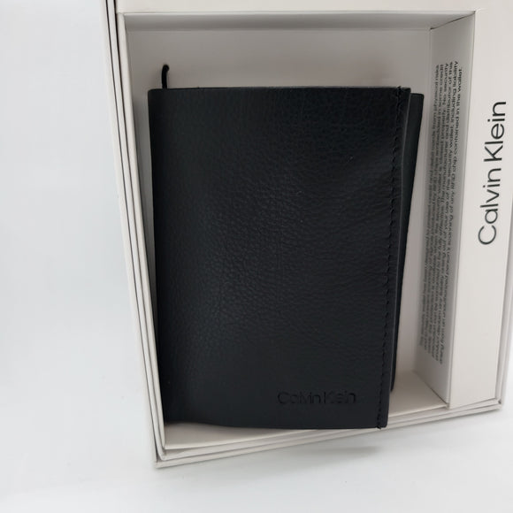 【現貨】Calvin Klein 防RFID 男裝真皮銀包 附送禮盒
