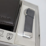【現貨多色】﻿Calvin Klein 防RFID 男裝銀包鎖匙扣套裝 附送禮盒