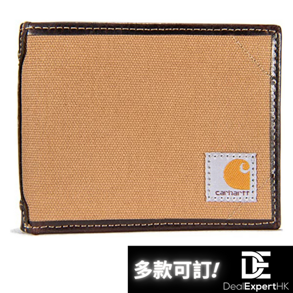 【接受預訂】Carhartt 男裝帆布銀包 附送禮盒