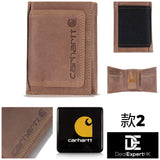 【接受預訂】 Carhartt 男裝真皮銀包 附送禮盒