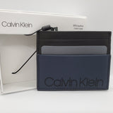 【現貨多色】Calvin Klein 男裝真皮卡片套 附送禮盒