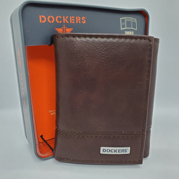 【現貨】Dockers 防RFID款 男裝三摺銀包 附送禮盒