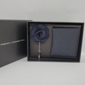 【現貨】French Connection Gift Box 胸袋巾翻領別針送禮套裝