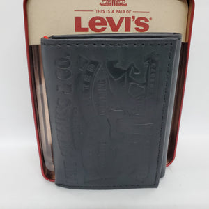 ﻿【現貨】Levi's 男裝真皮銀包 附送禮盒