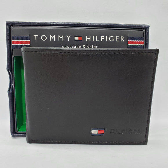 【現貨多色】﻿Tommy Hilfiger 男裝真皮銀包 附送禮盒