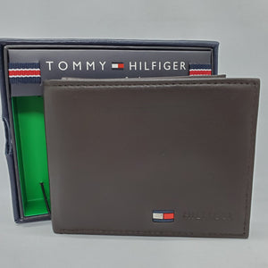 【現貨多色】﻿Tommy Hilfiger 男裝真皮銀包 附送禮盒
